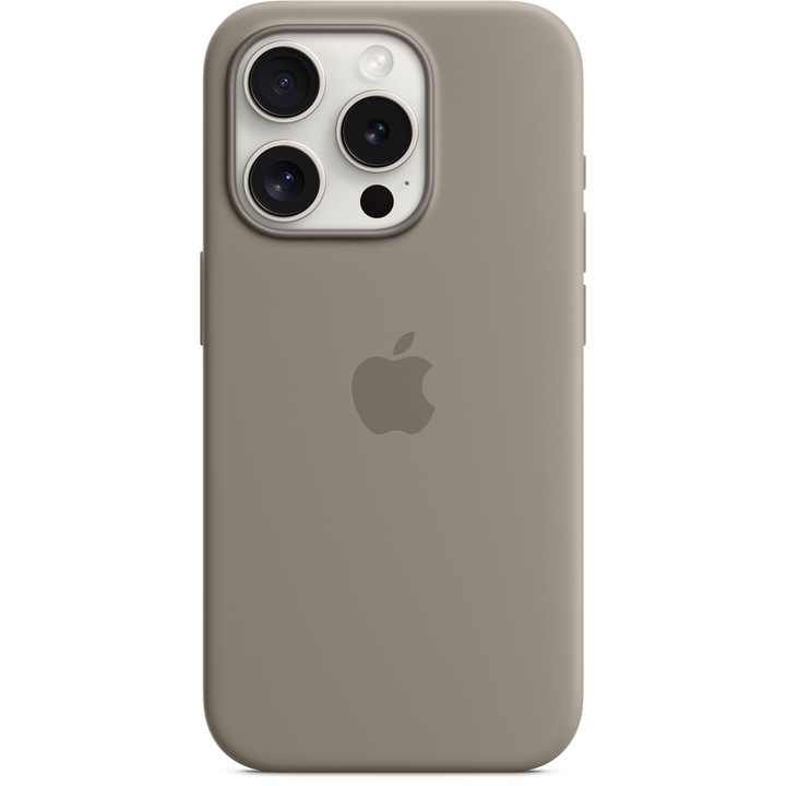 Калъф MagSafe за Apple iPhone 15 Pro, Impact Safe, U562, бежов
