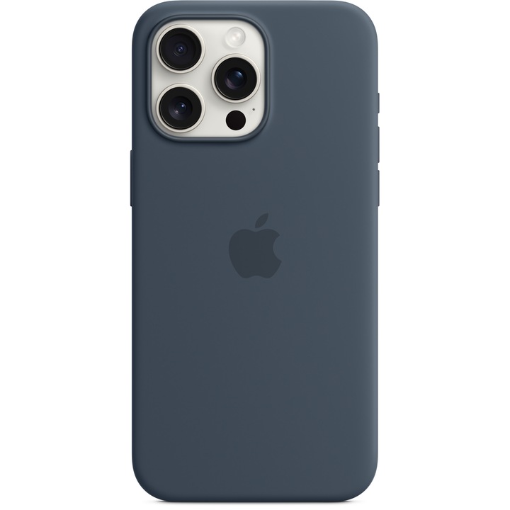 Калъф MagSafe за Apple iPhone 15 Pro Max, ударобезопасен, U569, тъмносин