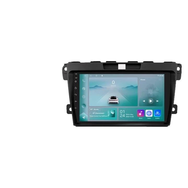 Автомобилна мултимедийна система за Mazda CX7 2008-2015, Android 12, 9 инча екран, Quad Core, Carplay/Android Auto, QLED, 1GB RAM, 32GB памет