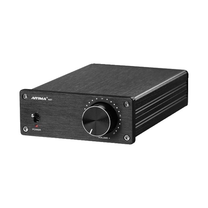 HiFi цифров усилвател, 300Wx2, клас D, 2.0 канала, 20Hz-20KHz, 151x100x33mm