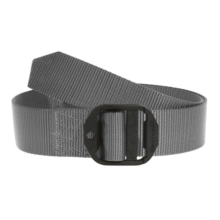 Férfi öv Pentagon Komvos Single Belt, nylon, farkasszürke, 1,50", XL, 106 cm