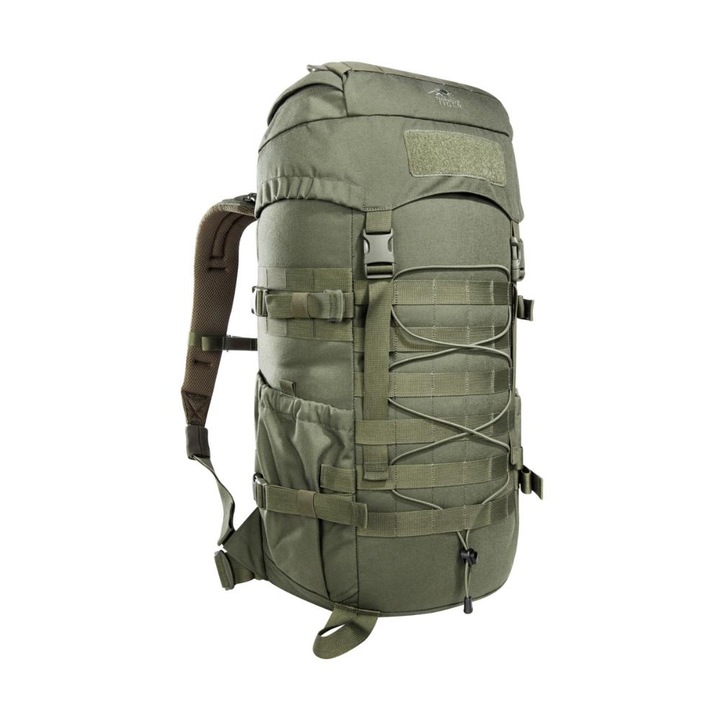 Rucsac Tasmanian Tiger Mil Ops Pack 30, cordura, sistem MOLLE, compatibil Hydration System, olive, 58x30x16cm