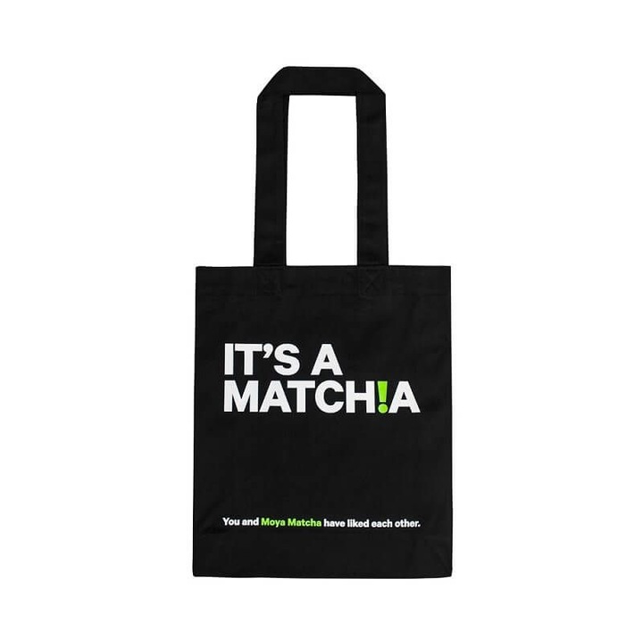 Чанта "It's a matcha Bag!", Платнена