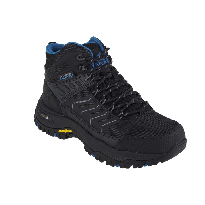 Трекинг обувки, Skechers Arch Fit Dawson-Raveno 204634, Черен