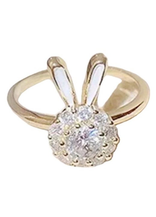 Inel reglabil YISYNIM, titan, auriu, 4g