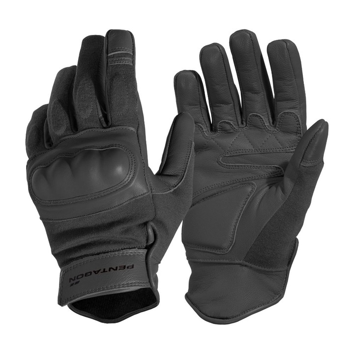 Manusi sport Pentagon Storm, piele naturala, Nomex, protectie ridicata, 2XL INTL, pentru barbati