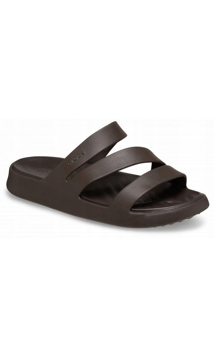 Slapi Femei, Crocs, Getaway Strappy 209587 Sandal, Maro, Maro, 37-38