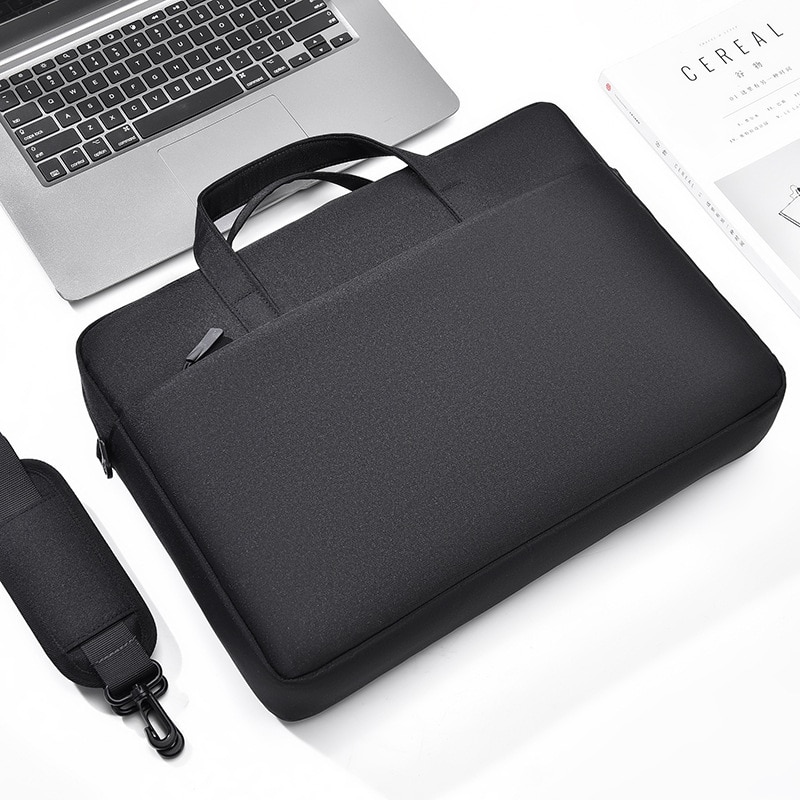 Geanta laptop impermeabila, negru, 44x31x6cm, pentru notebook 15.6 inch