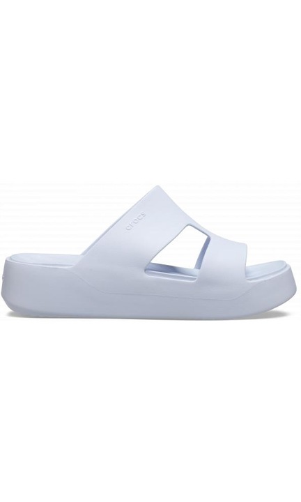 Slapi Femei, Crocs, Platform 209409 Strap, Violet23`, Violet, 39-40