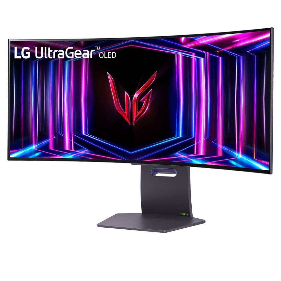 Монитор Gaming OLED LG UltraGear™ 34", Извит, UWQHD (3440x1440), 240Hz ...