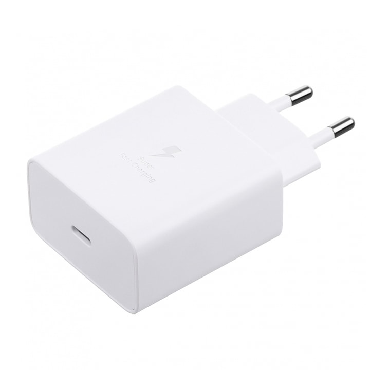 Samsung TA865W szupergyors hálózati töltőadapter, 65W (fehér, GP-PTU020SODWQ)