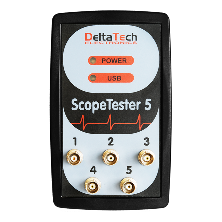 Tester osciloscop, DeltaTech, Electronics ScopeTester 5, 5 canale, precizie 1%, 5V DC