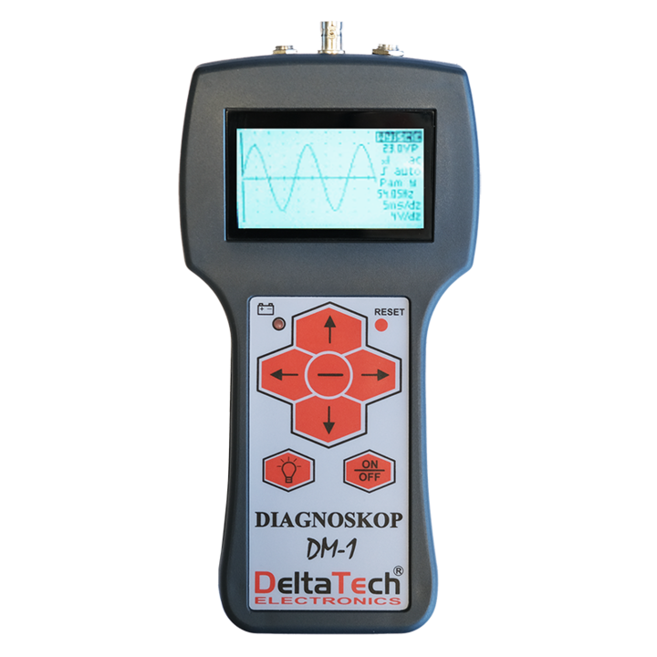 Тестер за диагностика на автомобил DeltaTech Electronics DM-1, монохромен LCD, 80x200x120mm