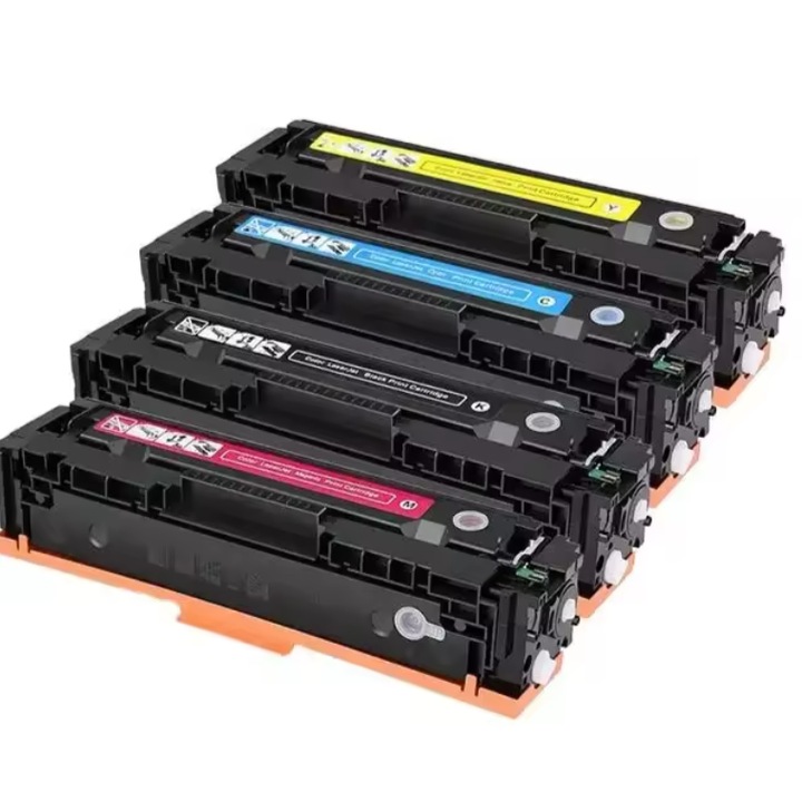 Set 4 cartuse toner compatibile cu CRG-067H, negru, chip INCLUS, cyan, galben, magenta, 3130 pagini la negru pentru imprimante canon Canon I-Sensys MF651cw, I-Sensys MF655cdw, I-Sensys MF657cdw, LBP 631cw, LBP 633cdw