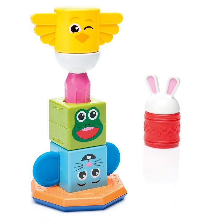 Игра Smart Max - My First Totem, Моят първи тотем, Магнитна, 7 части