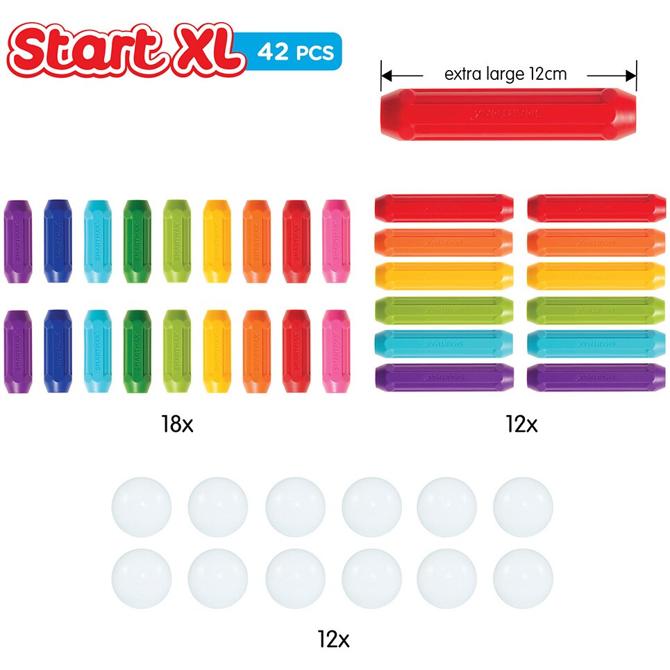 Joc magnetic Smart Max - Start XL, Setul incepatorilor XL, 42