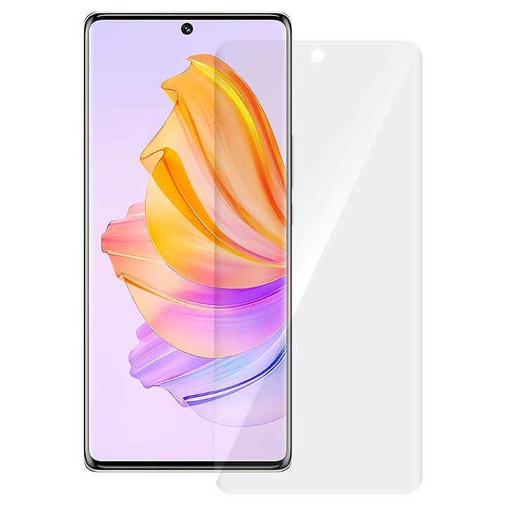SILKASE fólia Honor 80 SE-hez, képernyővédő, megújuló szilikon