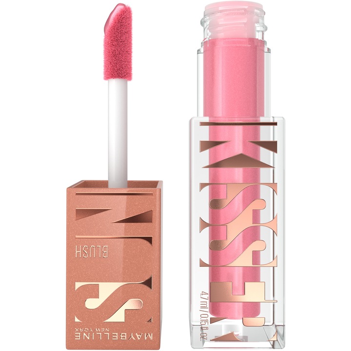 Руж с течна текстура Maybelline NY Sunkisser 05 Blazing Blush, 4,7 мл