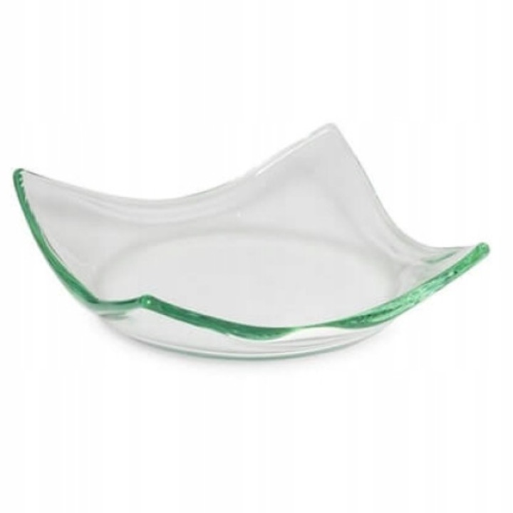 Hranitor acvariu NATTEC, AQG Tulip, sticla, transparenta, 8.5x8.5x2.3cm