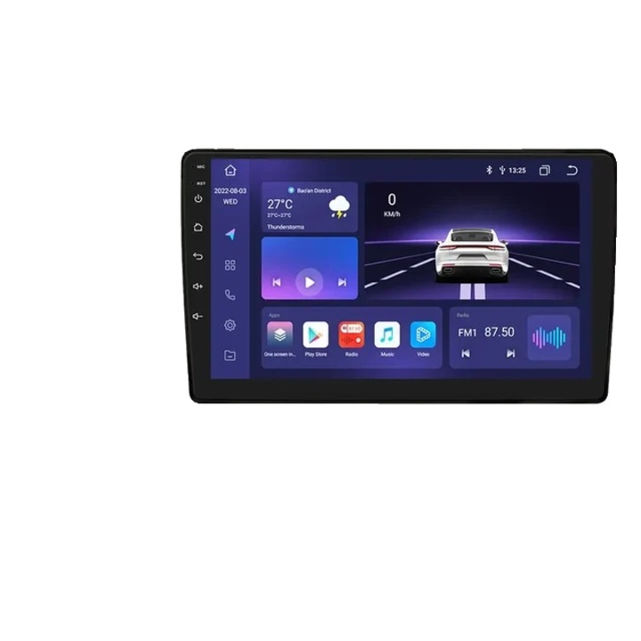 Автомобилна мултимедийна система, за Audi A4 2000-2009, OSSURET S3, 9 инчов сензорен екран, Android 12, 2G RAM, 32G ROM, Wi-Fi, вграден GPS