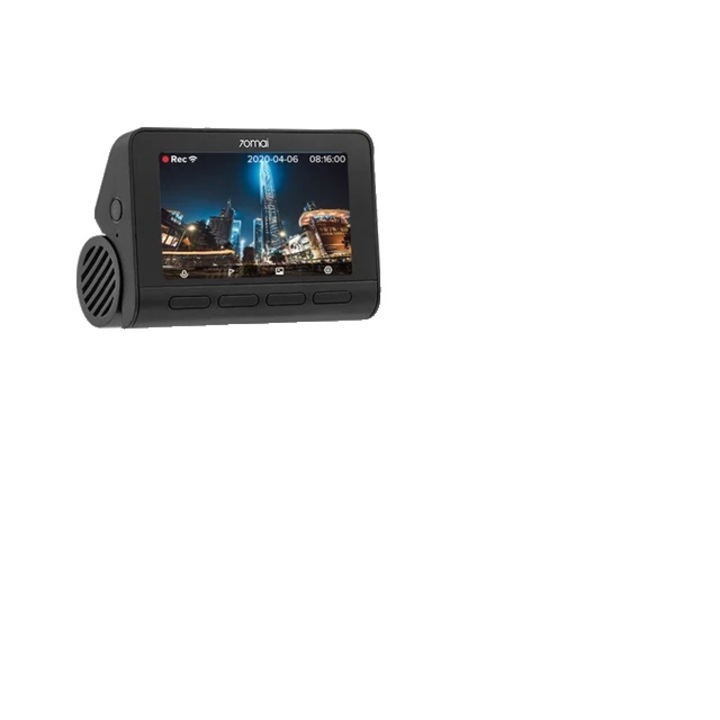 Camera auto DVR, 4K Ultra HD, 140 grade, viziune nocturna, supraveghere parcare 24h, fara card, negru