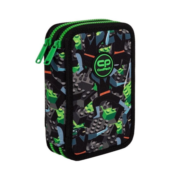 Ученически несесер с пособия CoolPack, Jumper 2 Kids From The Block, 19.5 x 12.5 x 5 cm, Многоцветен