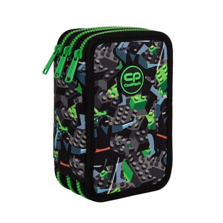 Coolpack - Jumper 3 felszerelt 3 emeletes tolltartó - Kids From The Block (F067823)