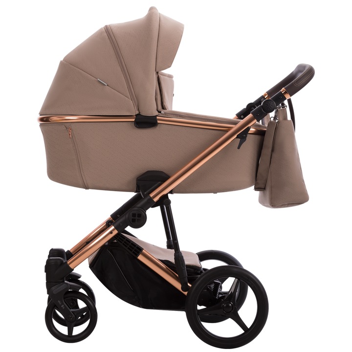 Бебешка количка 2в1 Bebetto Loren Stella 04, Premium Classs, SPF50, системи DMS, SAS