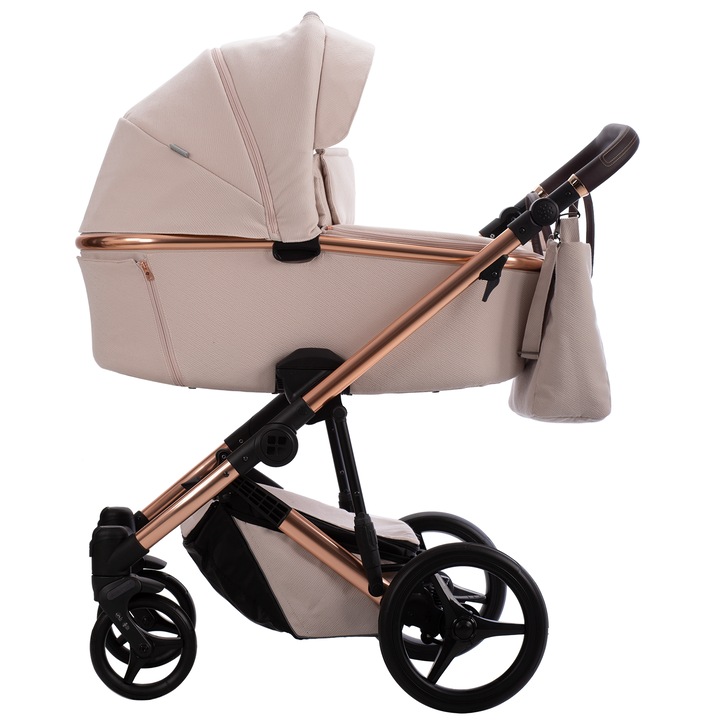 Бебешка количка 2в1 Bebetto Loren Stella 07, Premium Classs, SPF50, системи DMS, SAS