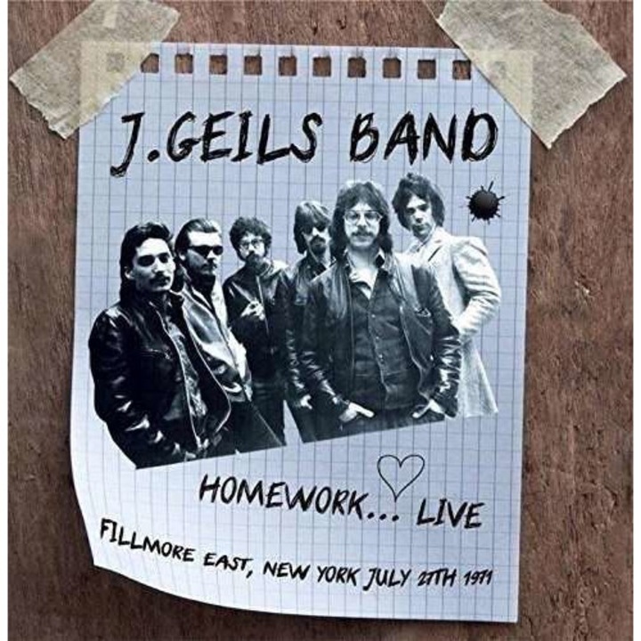 J. Geils Band - Homework Live Fillmore.. (CD)