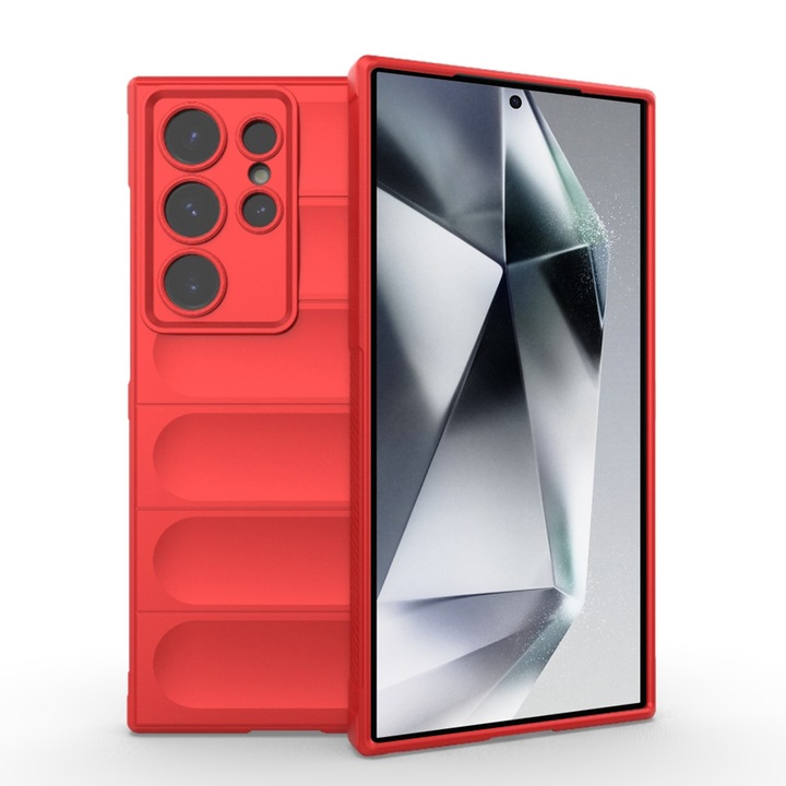 Кейс за Samsung Galaxy S24 Ultra Techsuit Magic Shield Red