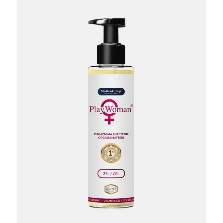 Gel intensificator orgasm Medica Group Play Woman, 2 in 1, sigur pentru utilizare