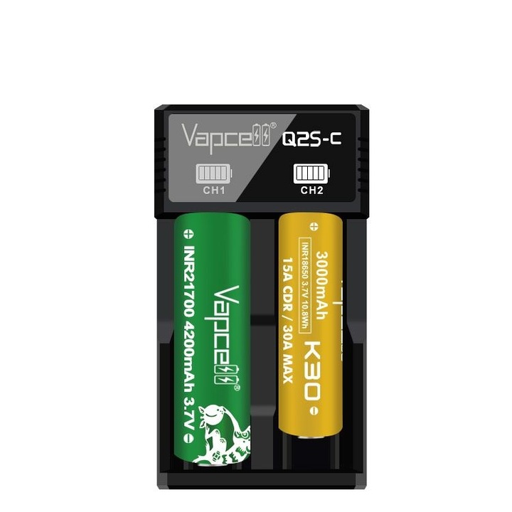 Зарядно устройство, Dulotec, Vapcell Q2S-C