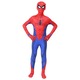 Costum Spiderman pentru copii, Paienjenelul si Prietenii lui Uimitori, EvrikaUnity®, Premium Lycra 3D®, 5-6 ani, 130 cm, Rosu/ Albastru deschis