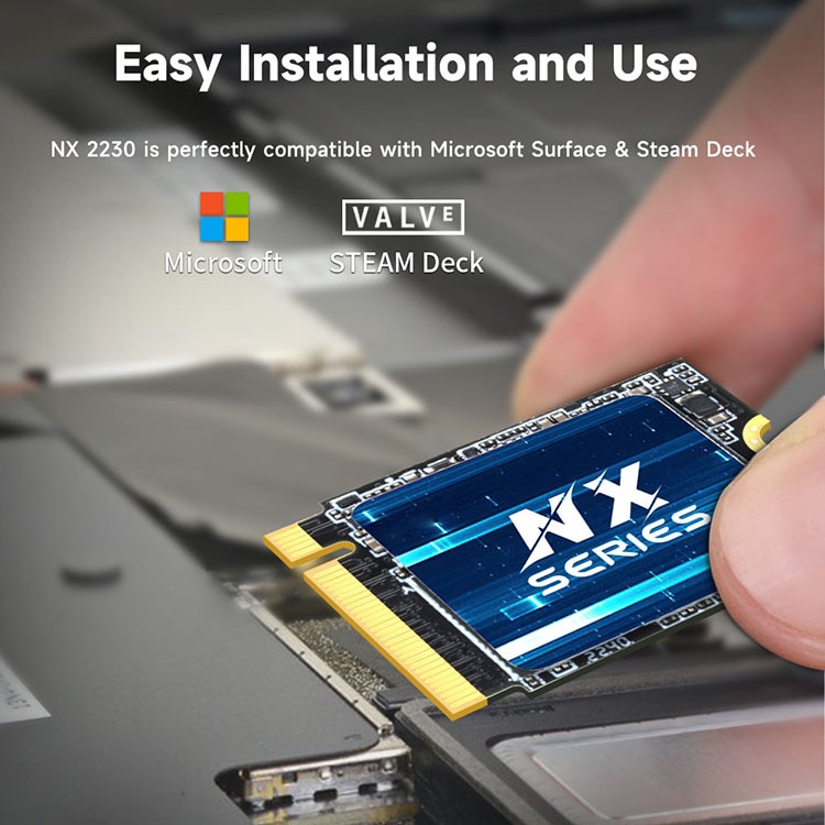 SSD KingSpec NX-1TB 2230, 1TB NVMe, viteza de citire 3500MB/s, M.2