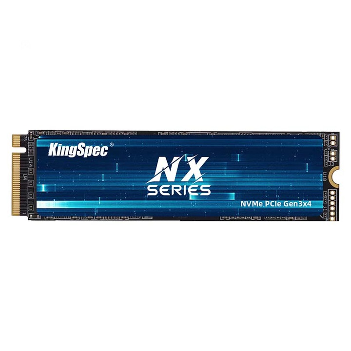 SSD KingSpec NX-1TB 2280, 1TB, NVMe PCIe3.0x4, 3400MB/s, 22x80mm