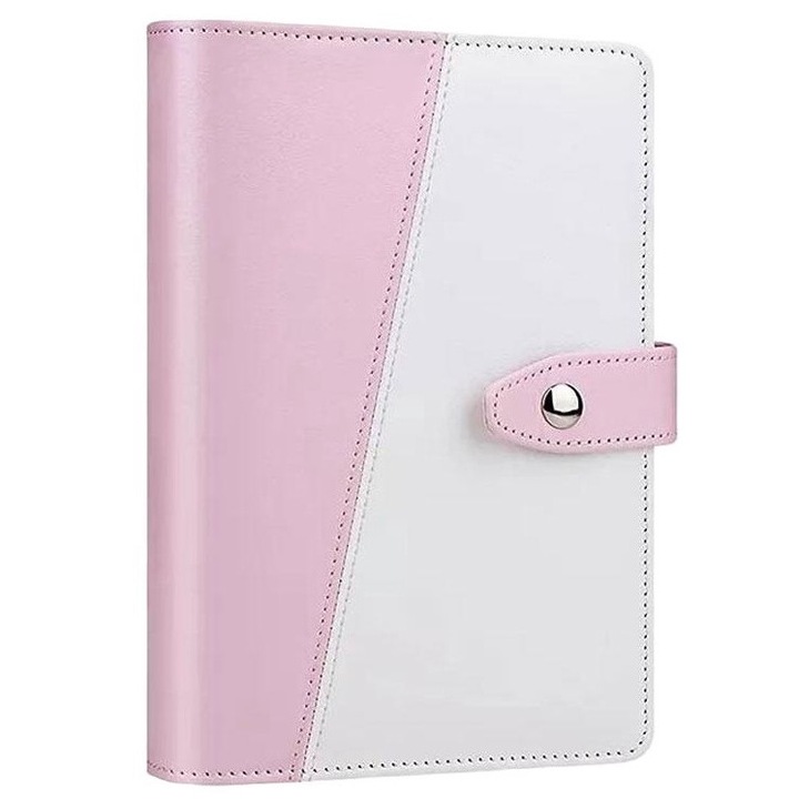 Set Planificator Buget A6, 12 Foi, 12 Buzunare PVC, Etichete Autocolante, Multicolor, 19x12.95cm