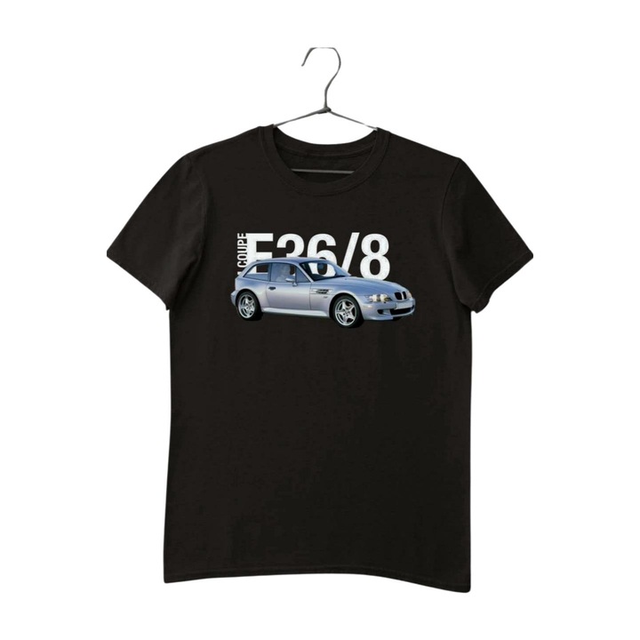 Bmw M Coupe E36-8 gyerek póló, Fekete