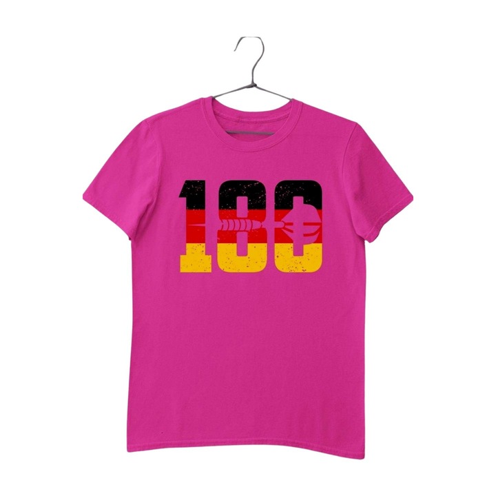 Tricou pentru copii Dart steag german 180, Roz