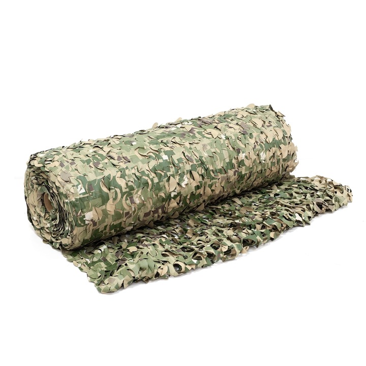 Husa protectie FOSCO Industries, rezistenta la intemperii, camuflaj , 2.2 m