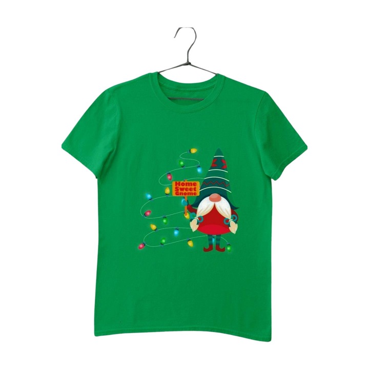 Home Sweet Gnome gyerek póló, Zöld