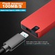 Hard disk extern USB 3.1 A25, 2TB pentru PC, Mac, Desktop, Laptop, Rosu