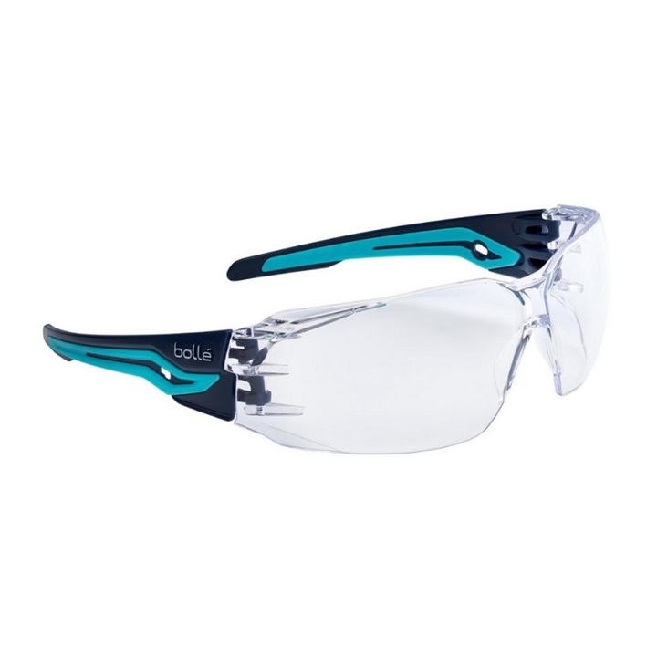 Ochelari de protectie Bolle Silex, elastici, panoramici, transparenti, 38g