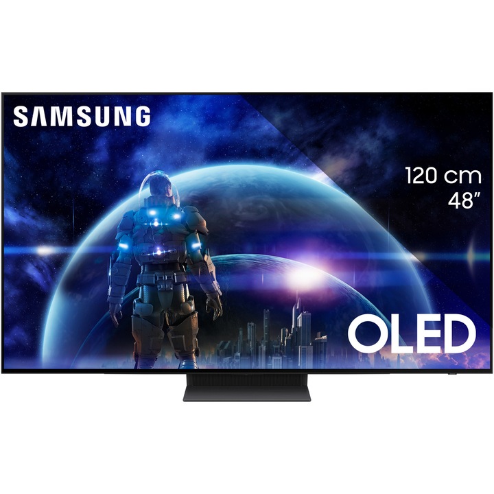 Televizor SAMSUNG OLED 48S90D, 120cm, Smart, 4K Ultra HD, 100Hz, Clasa G