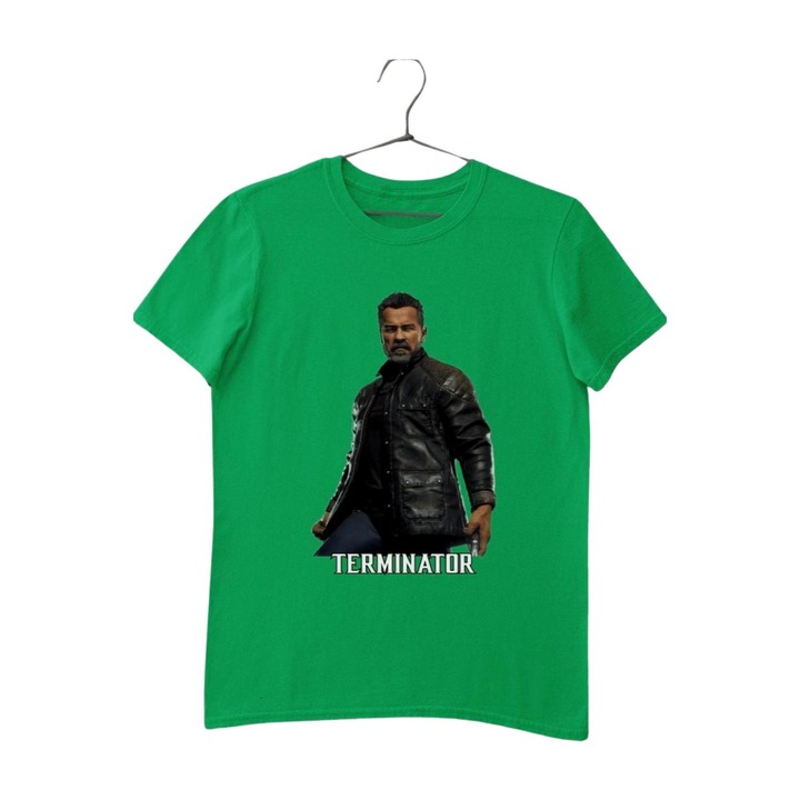 Mortal Kombat Terminator gyerek póló, Zöld