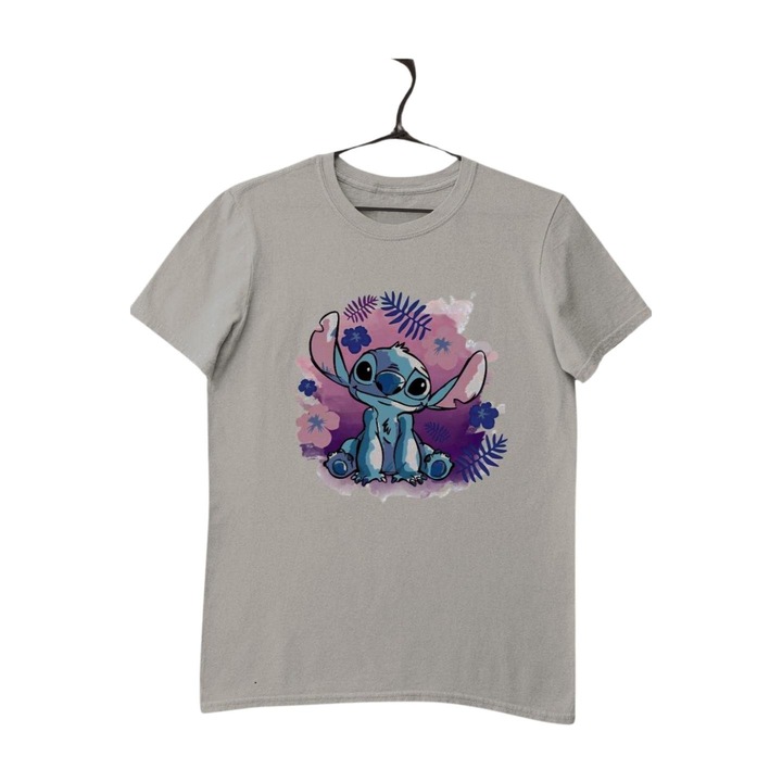 Tricou pentru copii Stitch Hawaiian Pólóügynökség Bumbac, alb, S