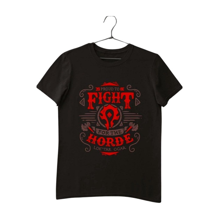 World of Warcraft horde gyerek póló, Fekete