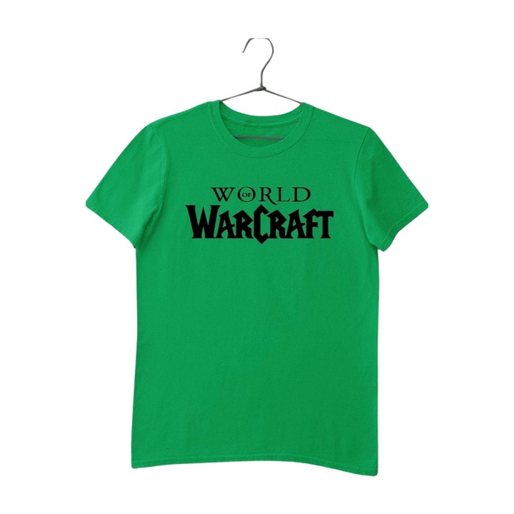 World of Warcraft logo fekete gyerek póló, Zöld