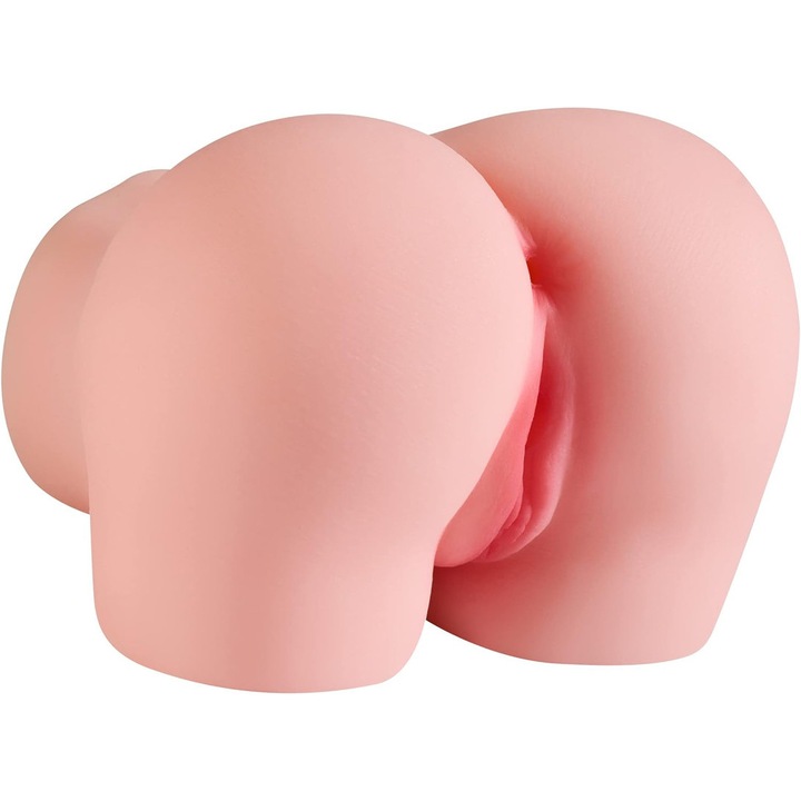 Секс кукла Yukaione, Надуваема, Двойна текстура, Материал TPR, Розов, 13x11x8 см