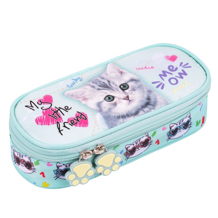 My little friend - Cicás ovális tolltartó - Mint (668739)